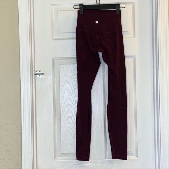 Lululemon Align High-Rise Pant 28" Garnet Size 0 - Picture 2 of 9